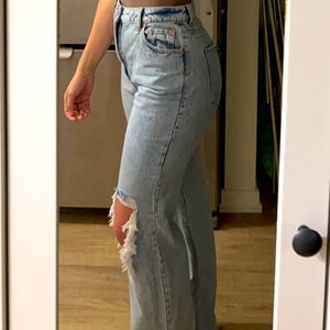 Garage denim 90s straight jeans size 3 (26)